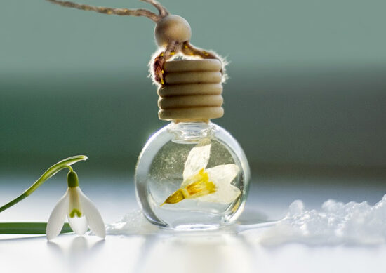 Auto atsvaidzinātāji ar sniegpulkstenīti