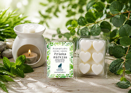 Prieka mirklis. Aromatizēts sojas vasks aromlampām. Svaigs aromāts.